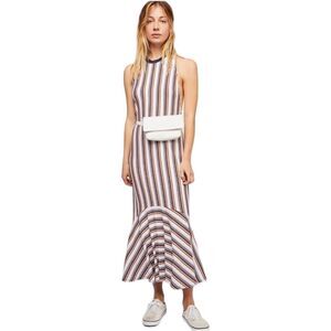 Free People Fallin' For You Ribbed Tank Midi Dress Women's Small